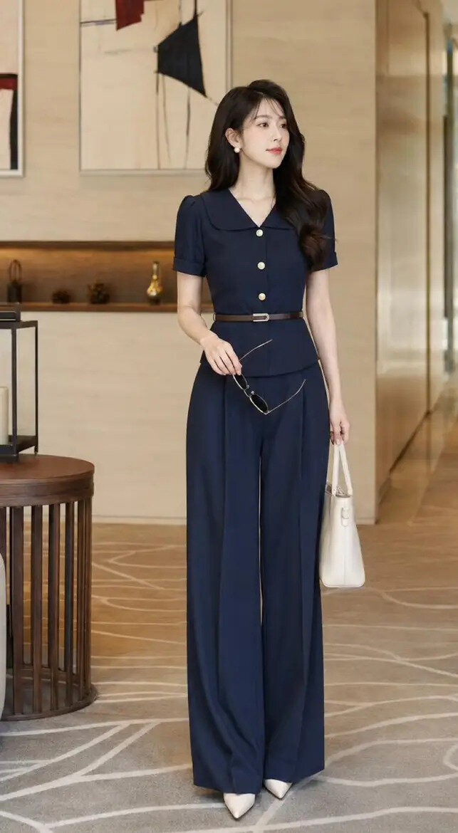 Sét công sở navy sang trọng